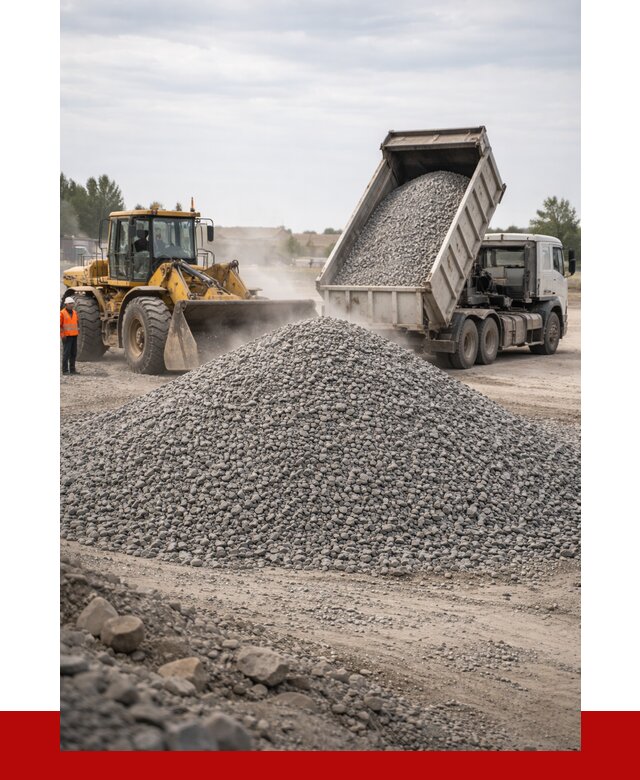 Купить щебень с доставкой в Балашихе от 2563 руб. | ПРОНЕРУДБлш