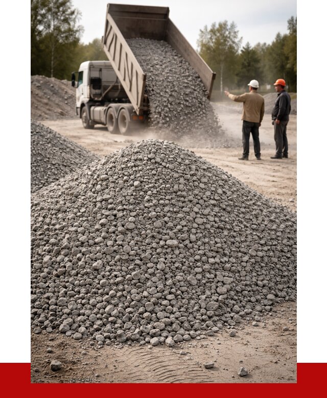 Гранитный щебень фракция 0-5 в Балашихе от 2973 руб ПРОНЕРУДБлш