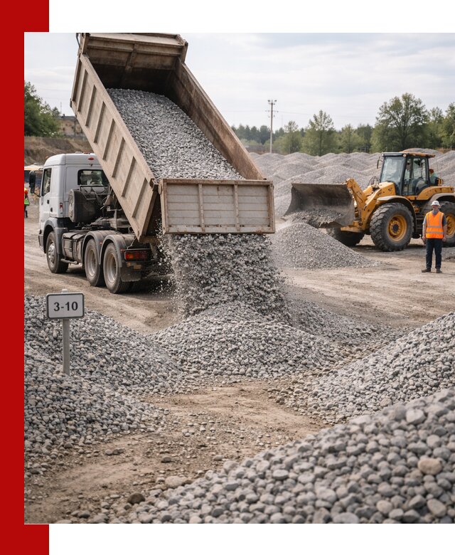Гранитный щебень фракции 3–10: доставка и продажа в Балашихе