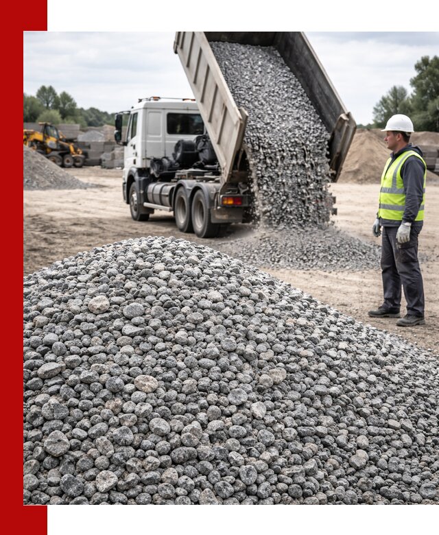 Доставка и продажа гранитного щебня фракции 5-20 в Балашихе