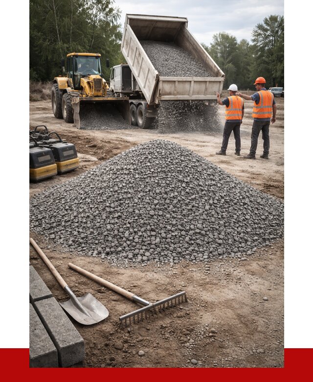 Гравийный щебень купить в Балашихе от 2256 р. ПРОНЕРУДБлш