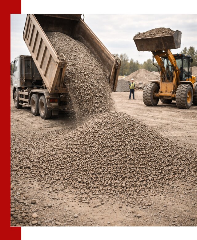 Гравийный щебень фракция 3–10 с доставкой в Балашихе