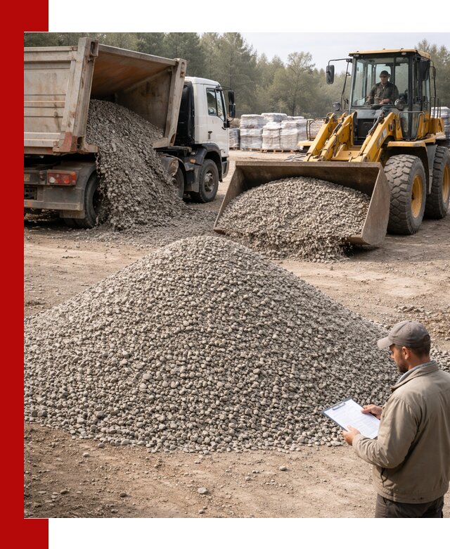 Гравийный щебень фракция 5–10 с доставкой в Балашихе