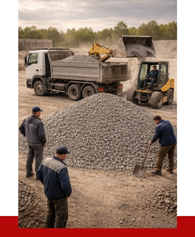 Гравийный щебень фракция 5-20 в Балашихе от 2461 р. ПРОНЕРУДБлш