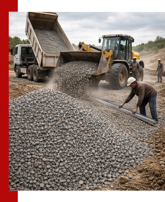 Гравийный щебень фракция 5-20 с доставкой в Балашихе