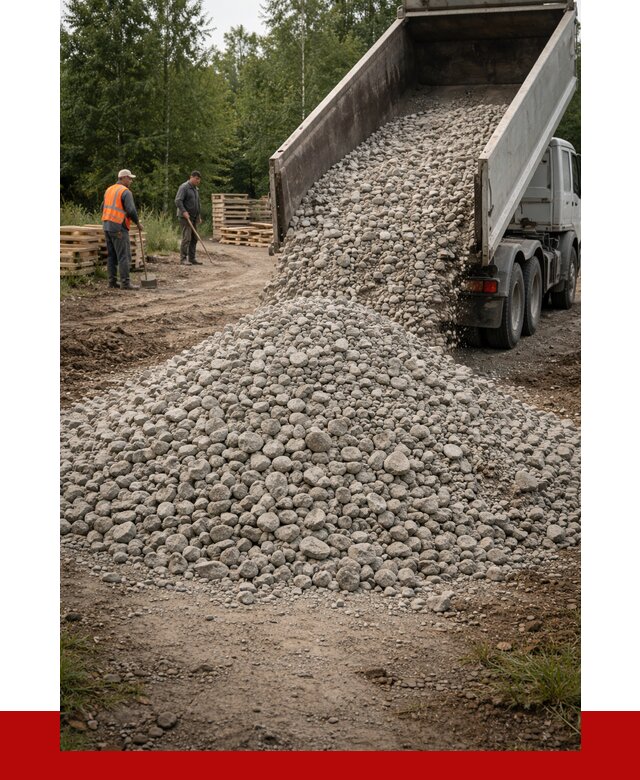 гравийный щебень фракция 70-120 в Балашихе от 2512 р. ПРОНЕРУДБлш