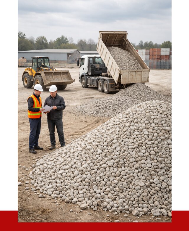 Известняковый щебень в Балашихе от 1435 р. доставка | ПРОНЕРУДБлш