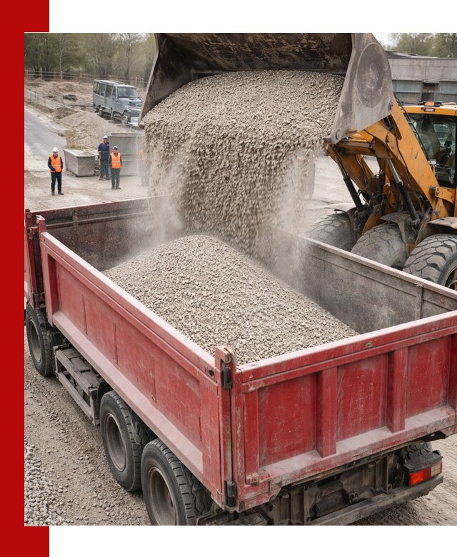 Купить известняковый щебень фракции 0-5 с доставкой в Балашихе