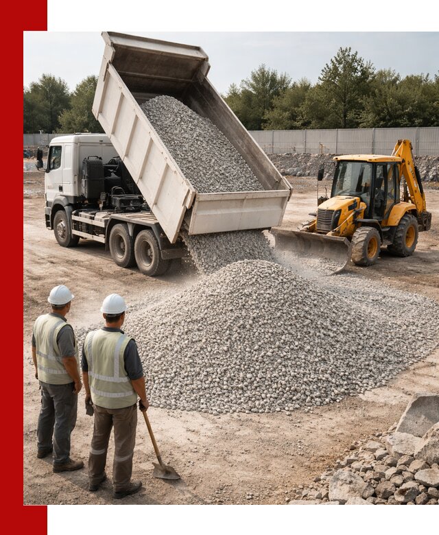 Купить известняковый щебень фракции 5–10 мм с доставкой в Балашихе