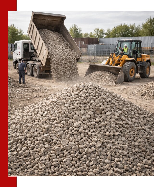 Доломитовый щебень фракции 20–41 с доставкой в Балашихе