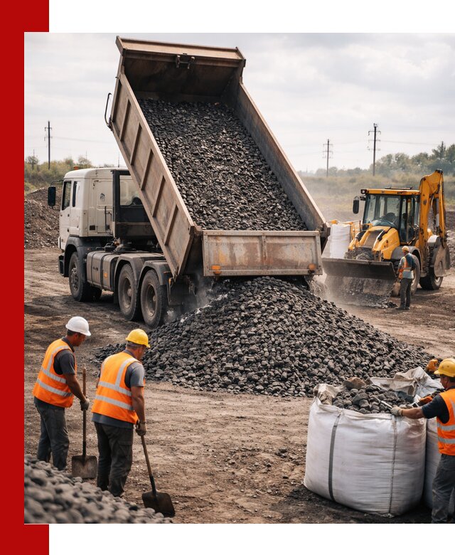 Шлаковый щебень фракция 40-70 с доставкой в Балашихе