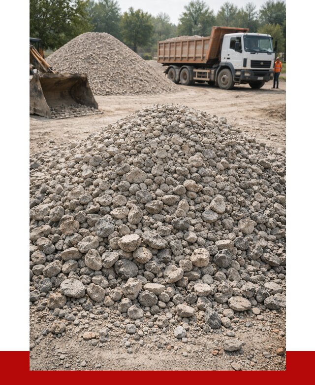 Вторичный щебень фракция 20-40 в Балашихе от 2256 р ПРОНЕРУДБлш
