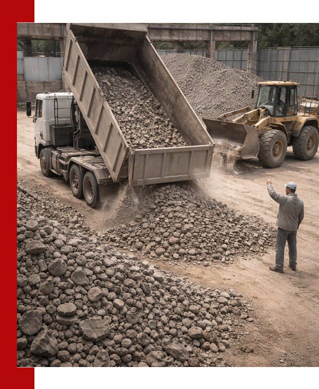 Вторичный щебень фракция 20-40 с доставкой в Балашихе