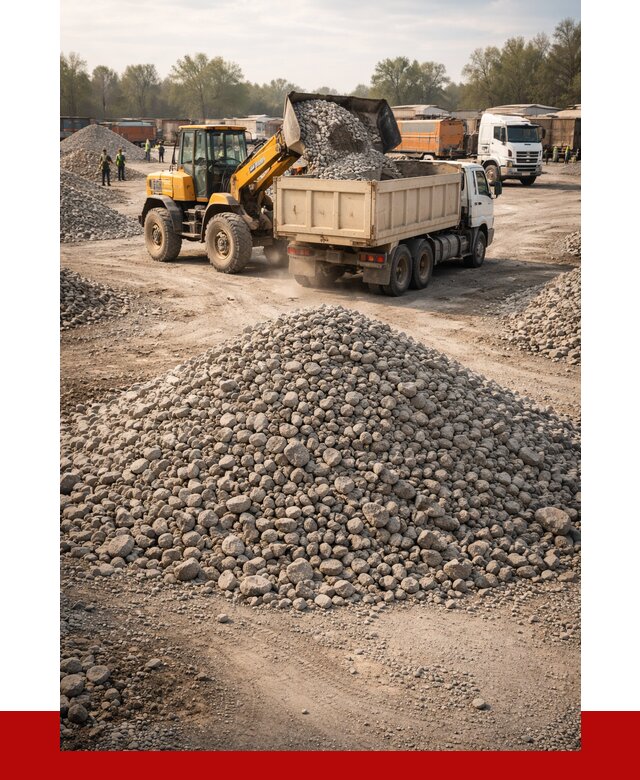 Вторичный щебень фракция 40-70 в Балашихе от 1784 р, ПРОНЕРУДБлш