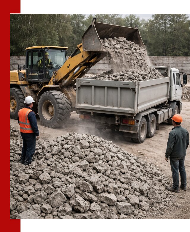 Вторичный щебень фракция 70–150 в Балашихе с доставкой