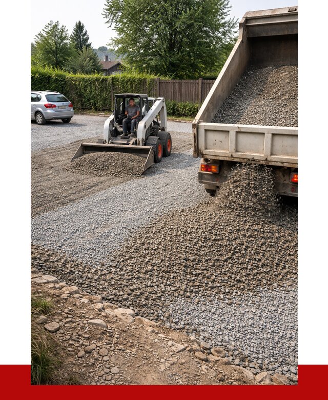 Щебень для парковки в Балашихе с доставкой от 1230 р.| ПРОНЕРУДБлш