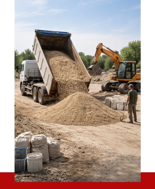 Купить речной песок в Балашихе от 1230 р. за куб | ПРОНЕРУДБлш