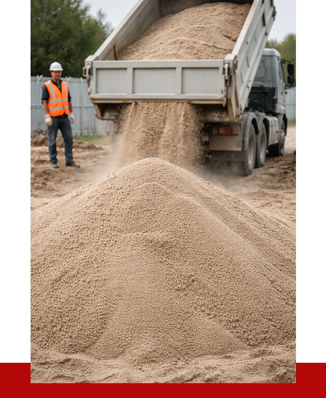 Купить сеяный песок с доставкой в Балашихе от 2256 р ПРОНЕРУДБлш