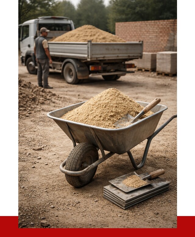 Песок для кладки в Балашихе с доставкой от 2256 р. | ПРОНЕРУДБлш