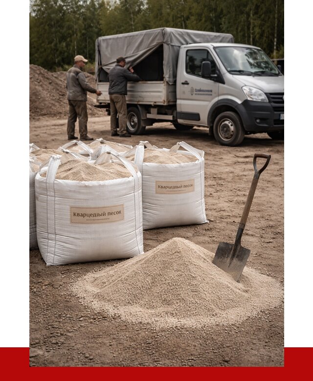 Кварцевый песок для пескоструя в Балашихе от 4614 р. | ПРОНЕРУДБлш