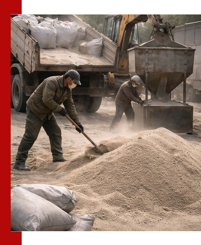 Кварцевый песок для пескоструя в Балашихе — доставка и качество