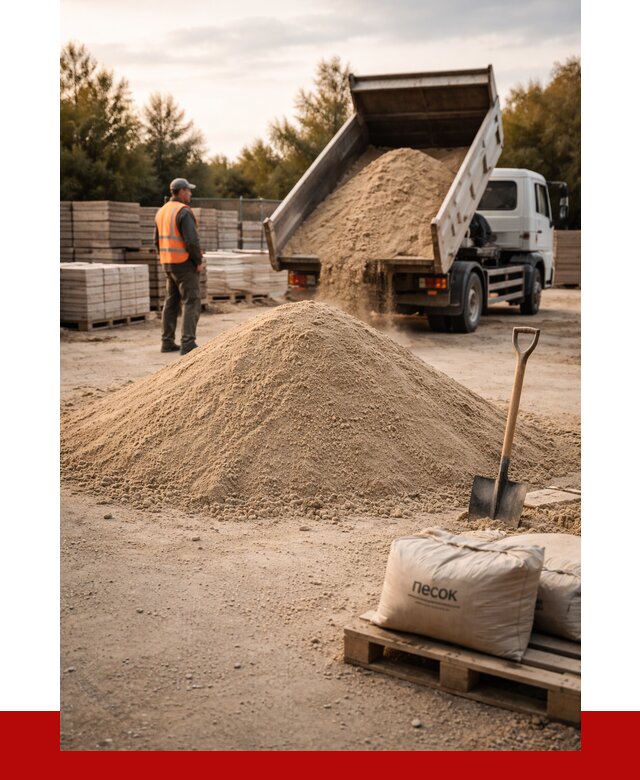 Купить сухой песок в Балашихе с доставкой от 2461 р. | ПРОНЕРУДБлш