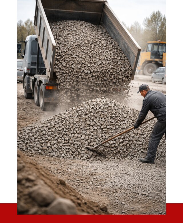 Гравий фракция 20-40 в Балашихе от 2563 р. доставка | ПРОНЕРУДБлш