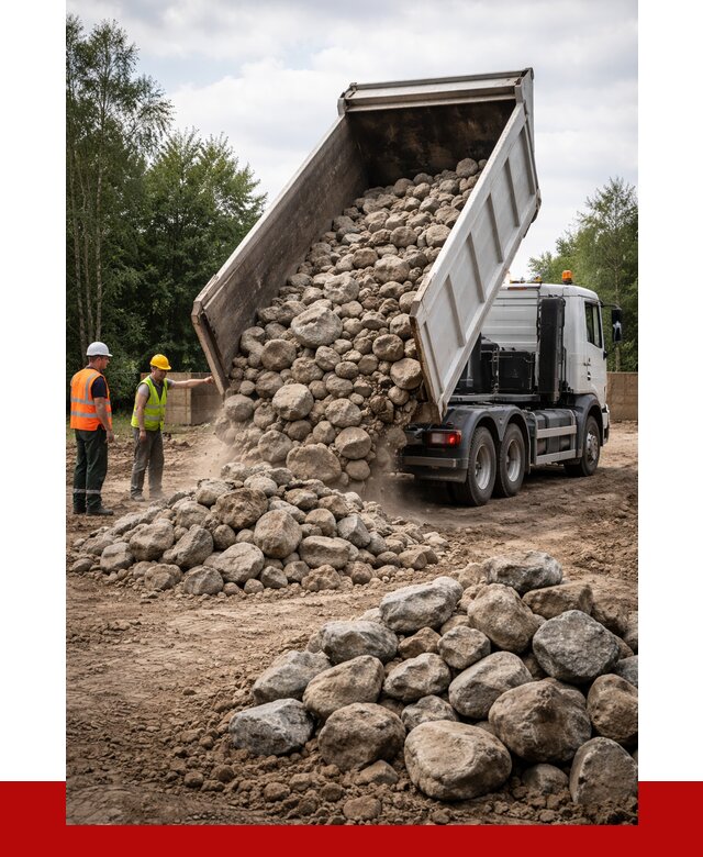 Купить булыжник в Балашихе с доставкой от 4614 р. за куб | ПРОНЕРУДБлш