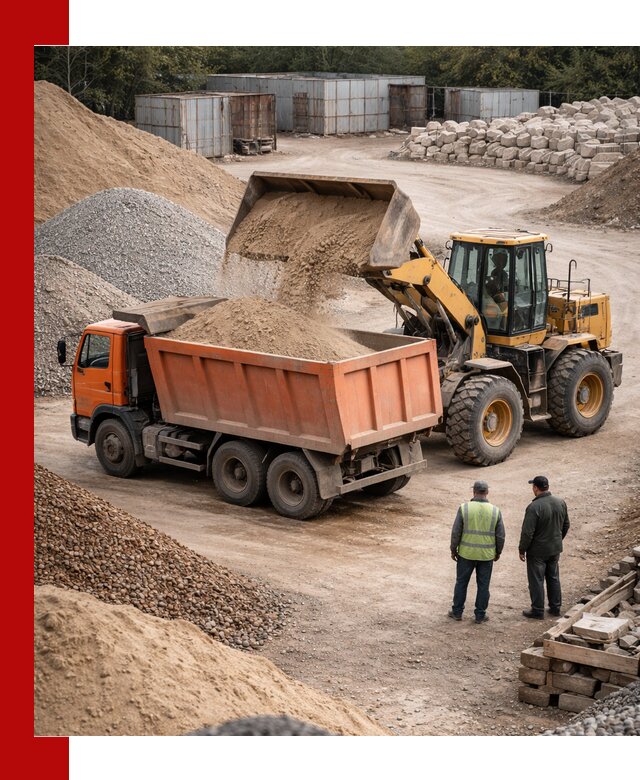 Доставка сыпучих смесей и смесей для стройки в Балашихе