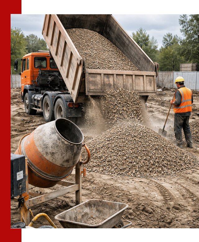 Опгс для бетона с доставкой самосвалом в Балашихе от производителя
