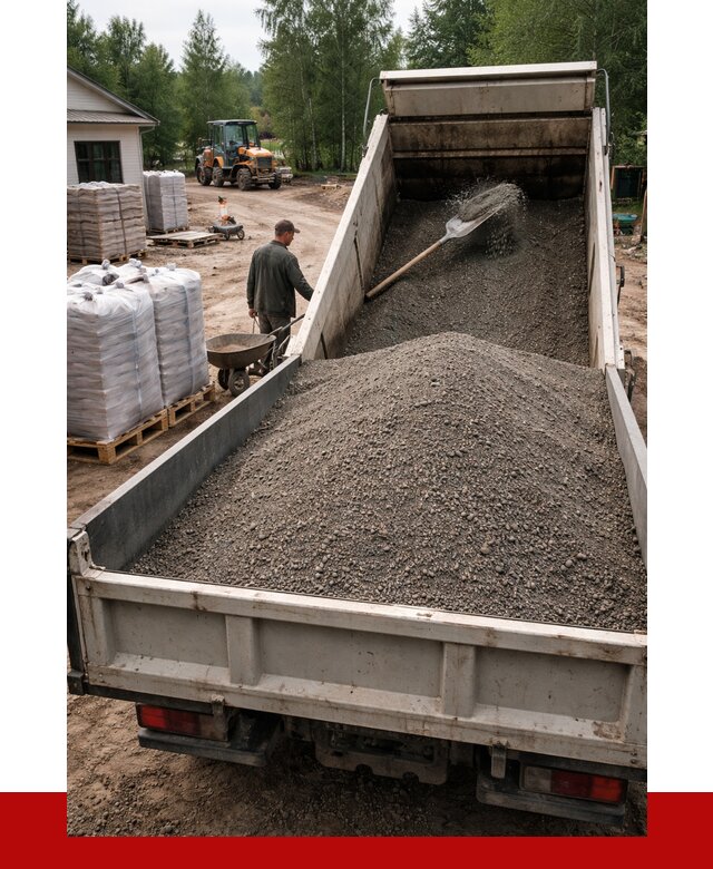 ЩПС с доставкой в Балашихе от 2153 р. за куб | ПРОНЕРУДБлш