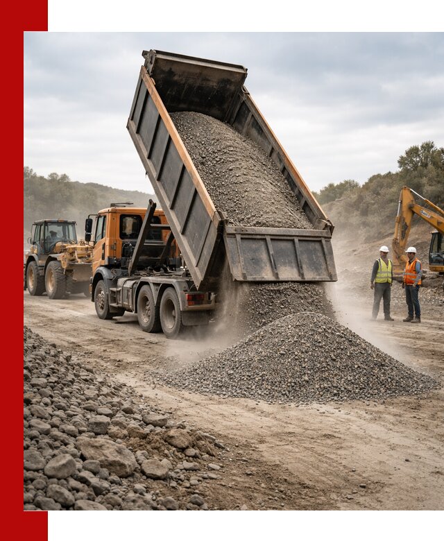 Щебёночно-песчаная смесь ЩПС С1 с доставкой в Балашихе