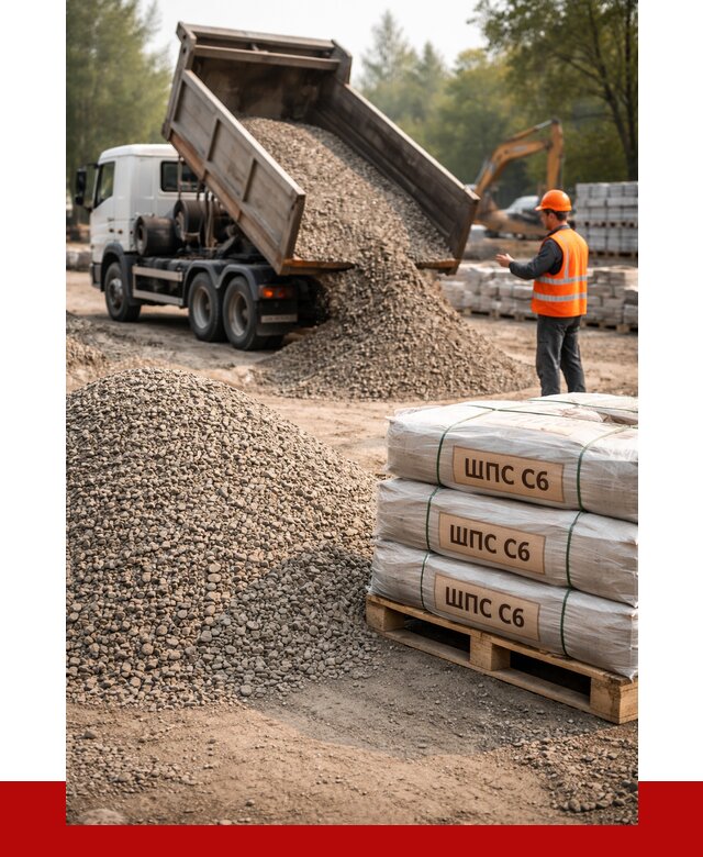 ЩПС С6 в Балашихе с доставкой от 2256 р. за куб | ПРОНЕРУДБлш