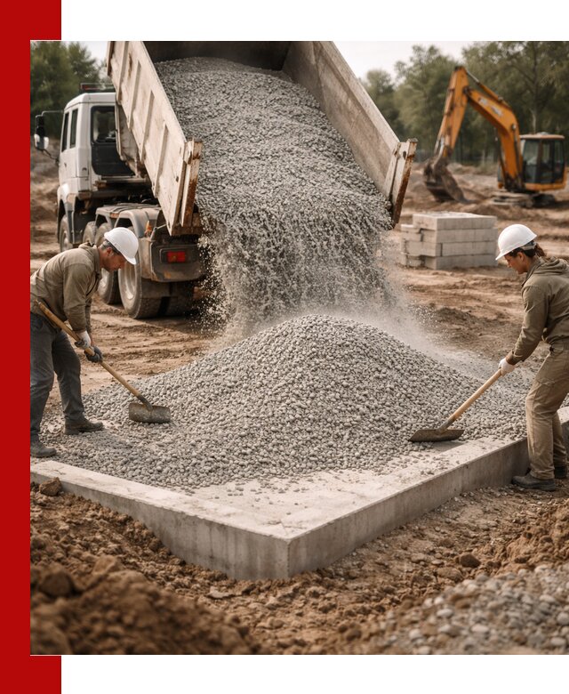 Доставка и продажа отсева для бетона в Балашихе