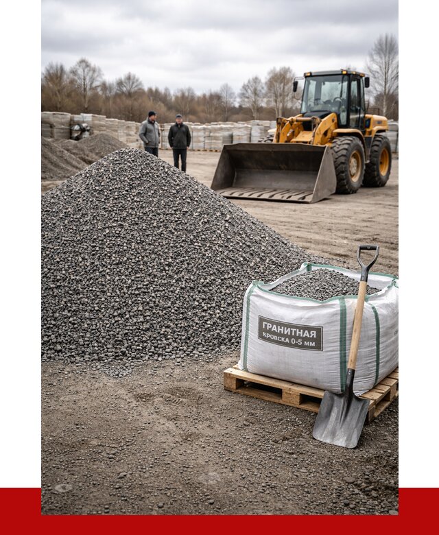Купить гранитную крошку в Балашихе от 4921 р. с доставкой | ПРОНЕРУДБлш