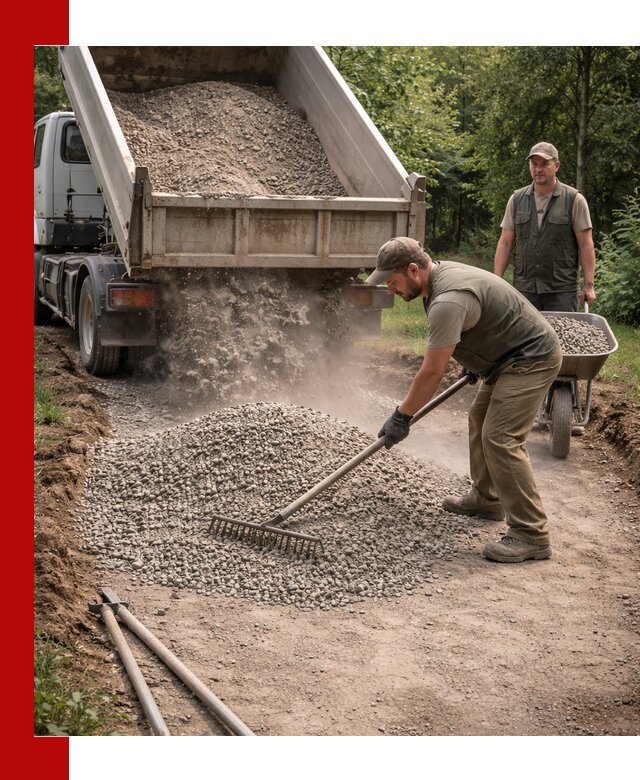 Каменная крошка для дорожек с доставкой в Балашихе