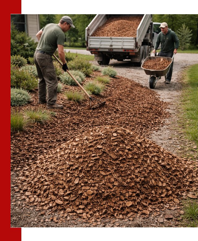 Крошка для мульчирования с доставкой в Балашихе