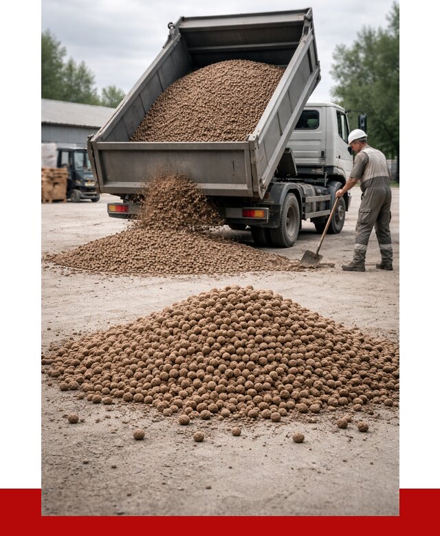 Керамзит с доставкой в Балашихе от 4306 р. за м3 | ПРОНЕРУДБлш