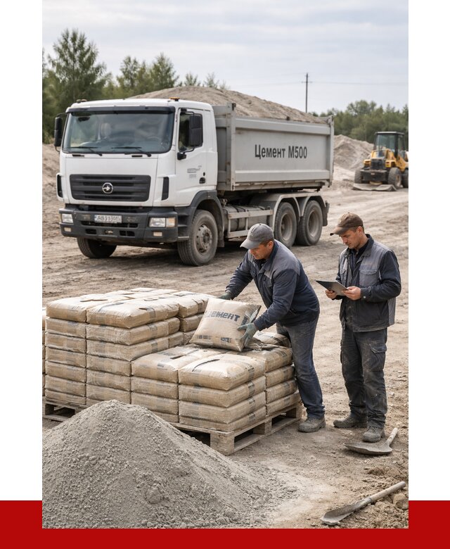 Купить цемент м500 с доставкой в Балашихе от 5332 р. | ПРОНЕРУДБлш