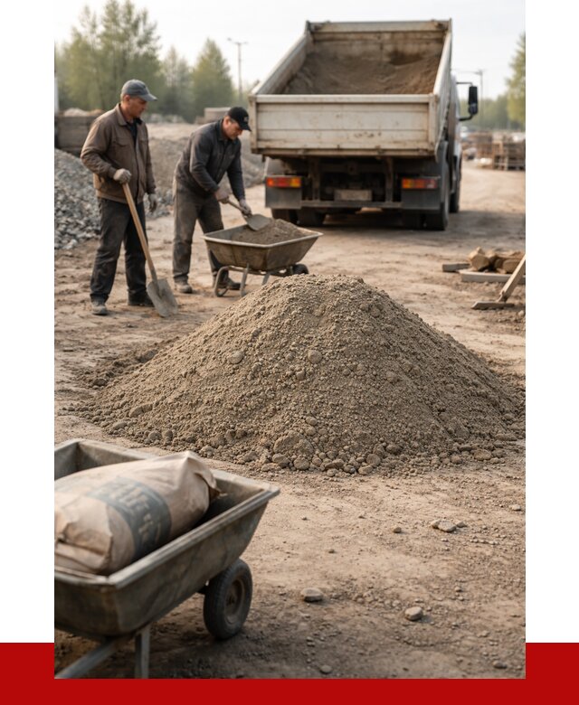 Цементно-песчаная смесь М150 в Балашихе от 4819 р. | ПРОНЕРУДБлш