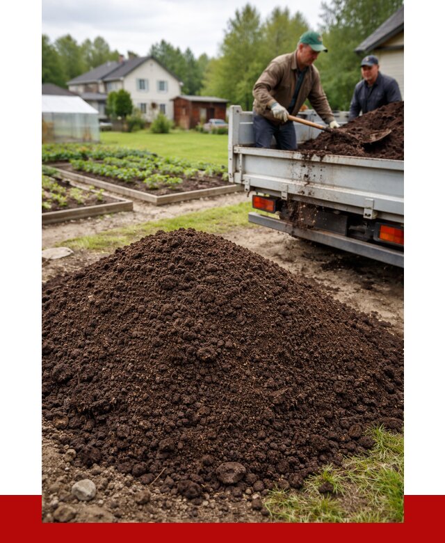 Плодородный грунт в Балашихе с доставкой от 4306 р. | ПРОНЕРУДБлш