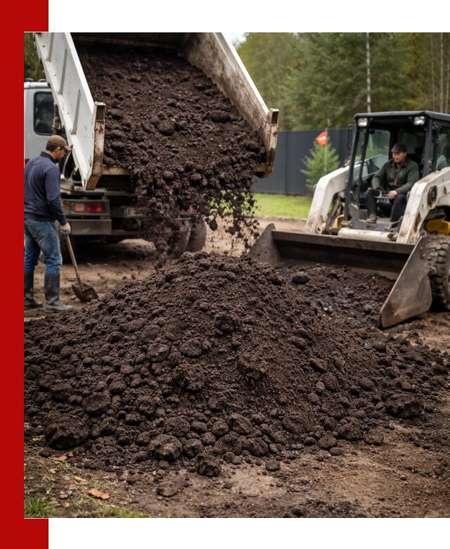 Плодородный грунт с доставкой в Балашихе для садов и огородов