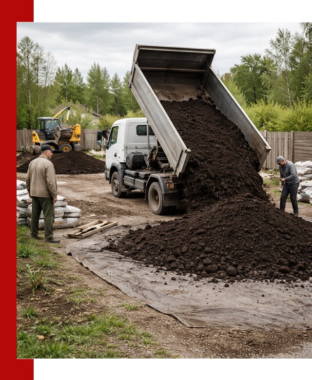 Доставка качественного почвогрунта в Балашихе оптом и в розницу