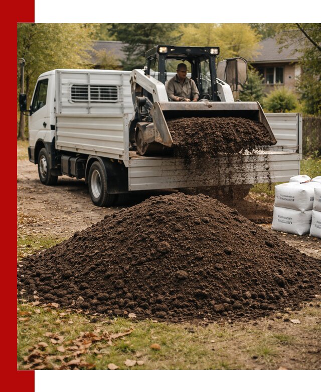 Доставка садовой земли в больших объёмах в Балашихе