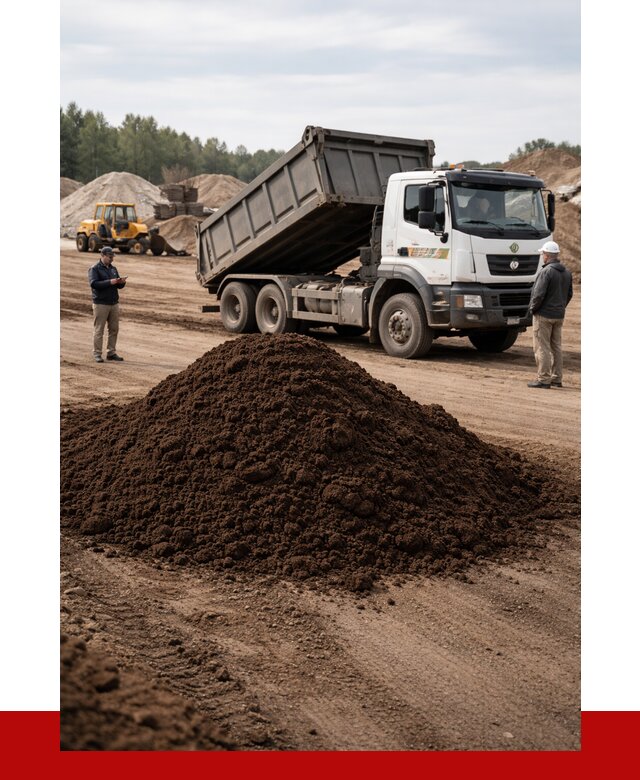 Низинный торф с доставкой в Балашихе от 1230 р. | ПРОНЕРУДБлш