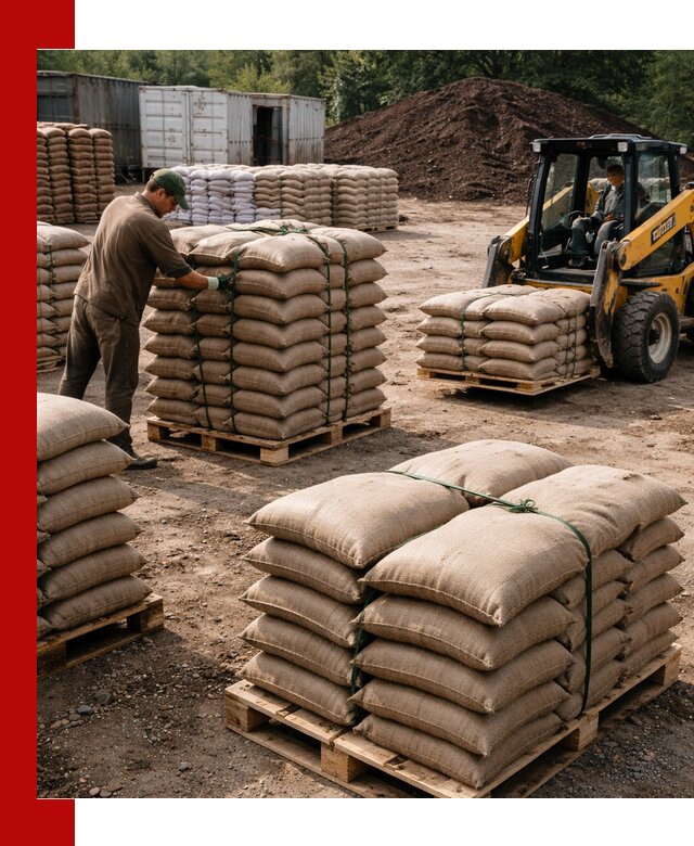 Доставка торфа в мешках по выгодным ценам в Балашихе