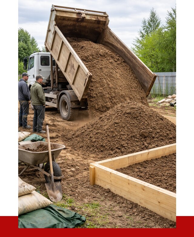 Торфо песчаная смесь в Балашихе с доставкой от 1897 р. | ПРОНЕРУДБлш