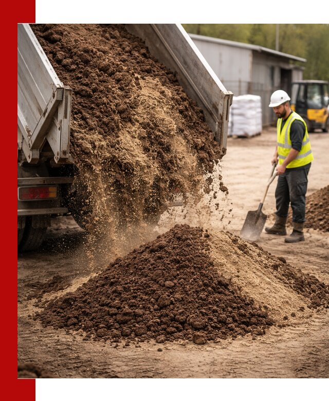 Доставка торфо-песчаной смеси в Балашихе для строительства и озеленения