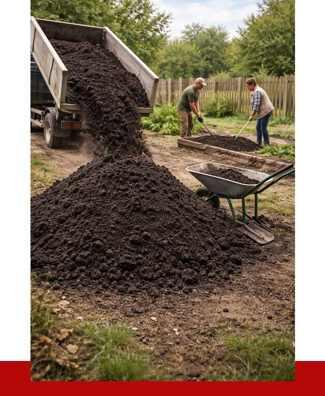 Купить чернозем для огорода в Балашихе от 2563 р. | ПРОНЕРУДБлш