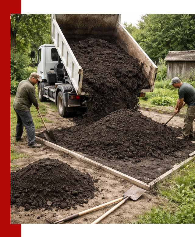 Купить чистый чернозем для огорода с доставкой в Балашихе